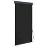 vidaXL 屋外用ローラーブラインド 100x250cm アントラシート