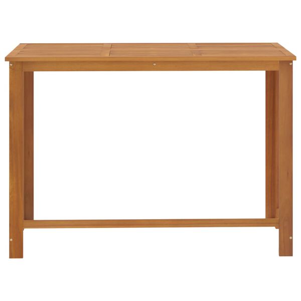 vidaXL ガーデンバー7点セット クッション付き ブラック