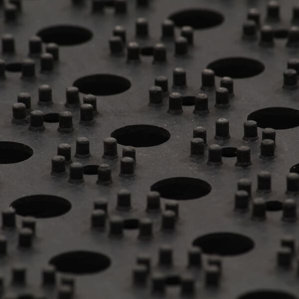 vidaXL マット ゴム製 16mm 100x200cm