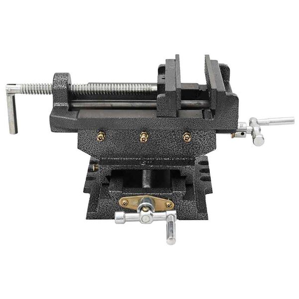 vidaXL 手動操作式 横送り台/ボール盤用 バイス 150mm