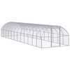 vidaXL 屋外鶏小屋 3x12x2 m 亜鉛メッキ鋼製