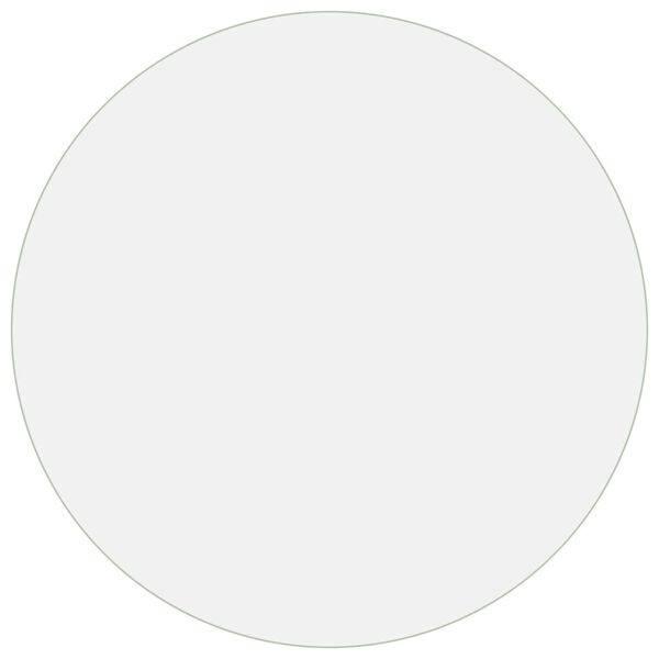 vidaXL テーブルプロテクター つや消し PVC製 直径100cm 厚さ1.6mm