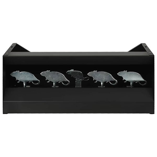 vidaXL マグネット式 ペレットキャッチャー 射撃用ターゲット 4+1 ネズミデザイン