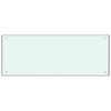 vidaXL キッチン用 汚れ防止板 ホワイト 100x40cm 強化ガラス製