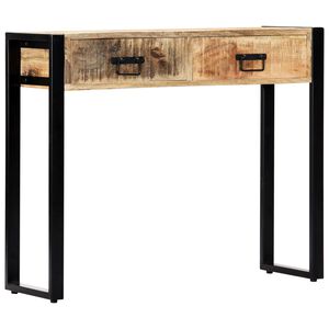 vidaXL コンソールテーブル 90x30x75cm マンゴー無垢材