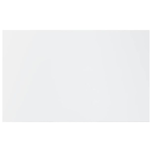 vidaXL 本棚ボード 4点 ハイグロスホワイト 80x50x1.5cm エンジニアリングウッド