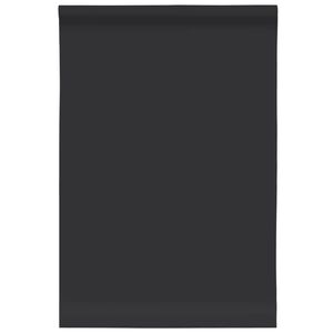 vidaXL 家具用ステッカー 粘着マットブラック 90x500 cm PVC