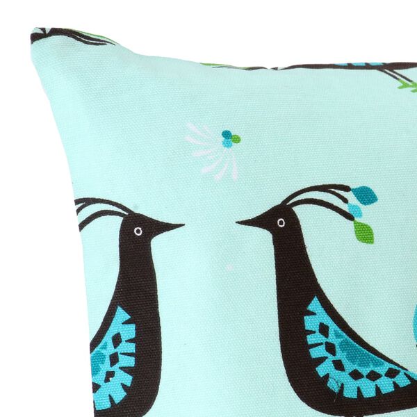 vidaXL クッション2点 柄プリント マルチカラー 40x40cm コットン製