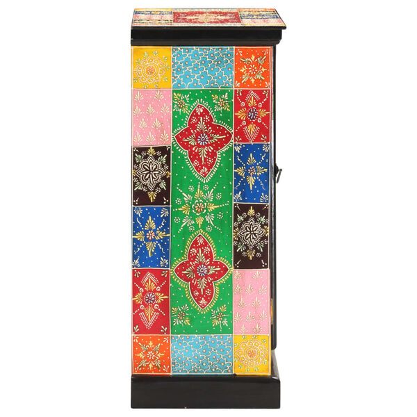 vidaXL 手塗りサイドボード 60x30x75cm マンゴー無垢材