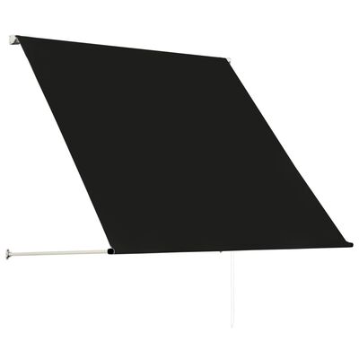 vidaXL 折りたたみ式オーニング 150x150 cm アントラシート