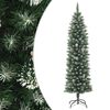 vidaXL 人工スリムクリスマスツリー スタンド付き 210 cm PVC