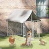 vidaXL 屋外用犬小屋　屋根付き 200x100x150cm