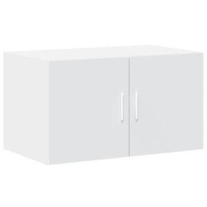 vidaXL ウォールキャビネット ホワイト 70x42.5x40cm エンジニアリングウッド