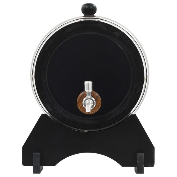 vidaXL ワイン樽 栓付き パイン無垢材 6 L