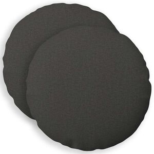 vidaXL クッションカバー 2 pcs HEERLEN ダークグレー &Oslash; 40 cm