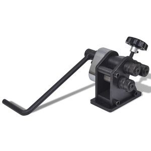 vidaXL 手動 ロール式 パイプ曲げ機