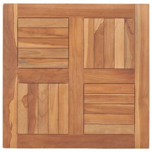 vidaXL テーブルトップ 60x60x2.5 cm 円形 チーク無垢材