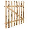 vidaXL シングルフェンスゲート ヘーゼルウッド 100x90cm