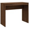 vidaXL デスク ブラウンオーク 90x40x72cm エンジニアリングウッド