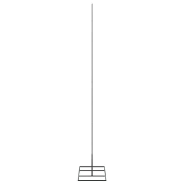 vidaXL 金属製クリスマスツリー デコレーション用 ブラック 150cm