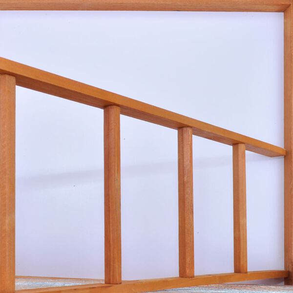 vidaXL 鳥小屋 木製 65x63x165cm