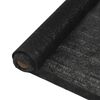 vidaXL プライバシーネット 高密度ポリエチレン製 2x10m ブラック