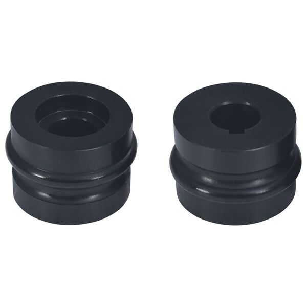 vidaXL フランジナット チューブビーディングマシーン 12点 スチール製