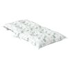 vidaXL ローバックチェアクッション 6点 リーフ柄 ファブリック