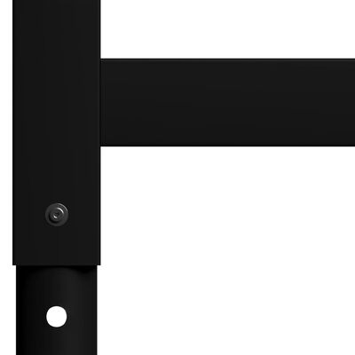 vidaXL ワークベンチ用フレーム 調整可能 2点 金属製 85x(69-95.5)cm ブラック