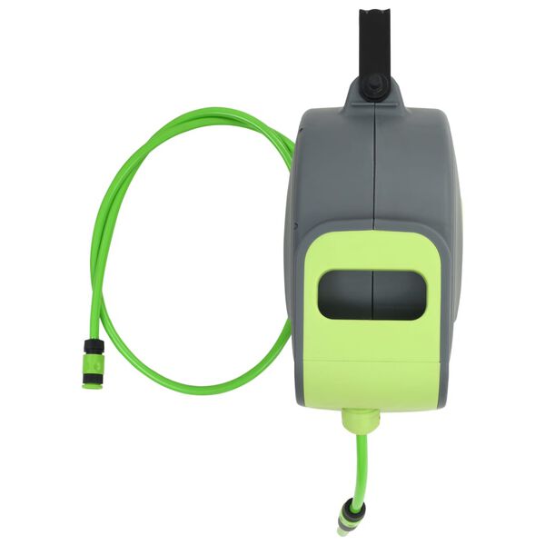 vidaXL 自動格納式 ウォーターホースリール 30+2m 壁掛け