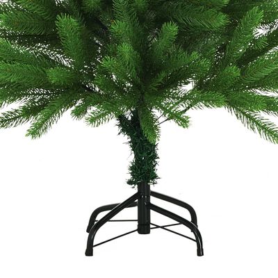vidaXL 人工クリスマスツリー 本物そっくり 針葉付き 120cm グリーン