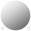 vidaXL ウォールミラー 60cm 丸型 ガラス製