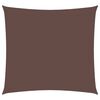 vidaXL サンシェードセイル 3x3m 正方形 オックスフォード生地 ブラウン