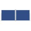 vidaXL 引き込み式サイドオーニング 140x1000cm ブルー