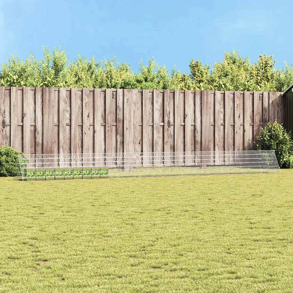 vidaXL ウサギケージ シルバー 650 x 55 x 55 cm 亜鉛めっき鋼