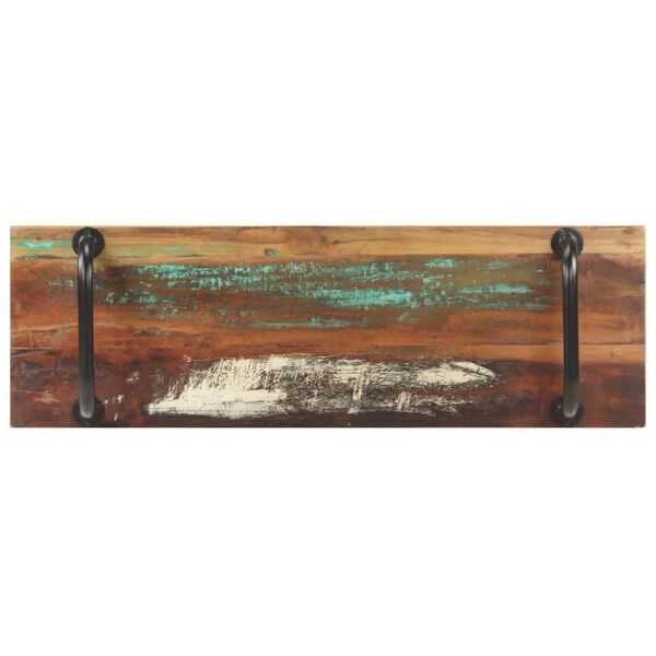 vidaXL ベンチ 110cm 無垢の再生木材