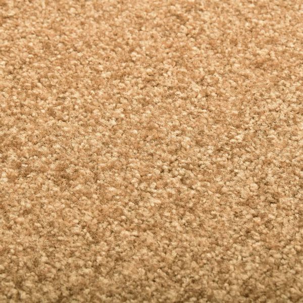 vidaXL 玄関マット 洗濯可能 クリーム 40x60cm