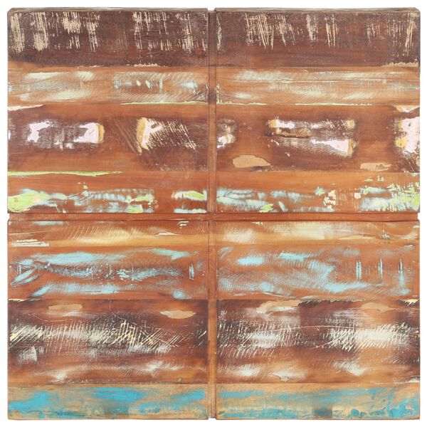 vidaXL コーヒーテーブル 80x80x28 cm 無垢の再生木材