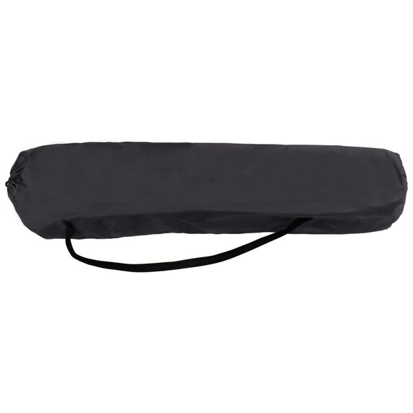 vidaXL 折りたたみ式サンラウンジャー ブルー スチール製