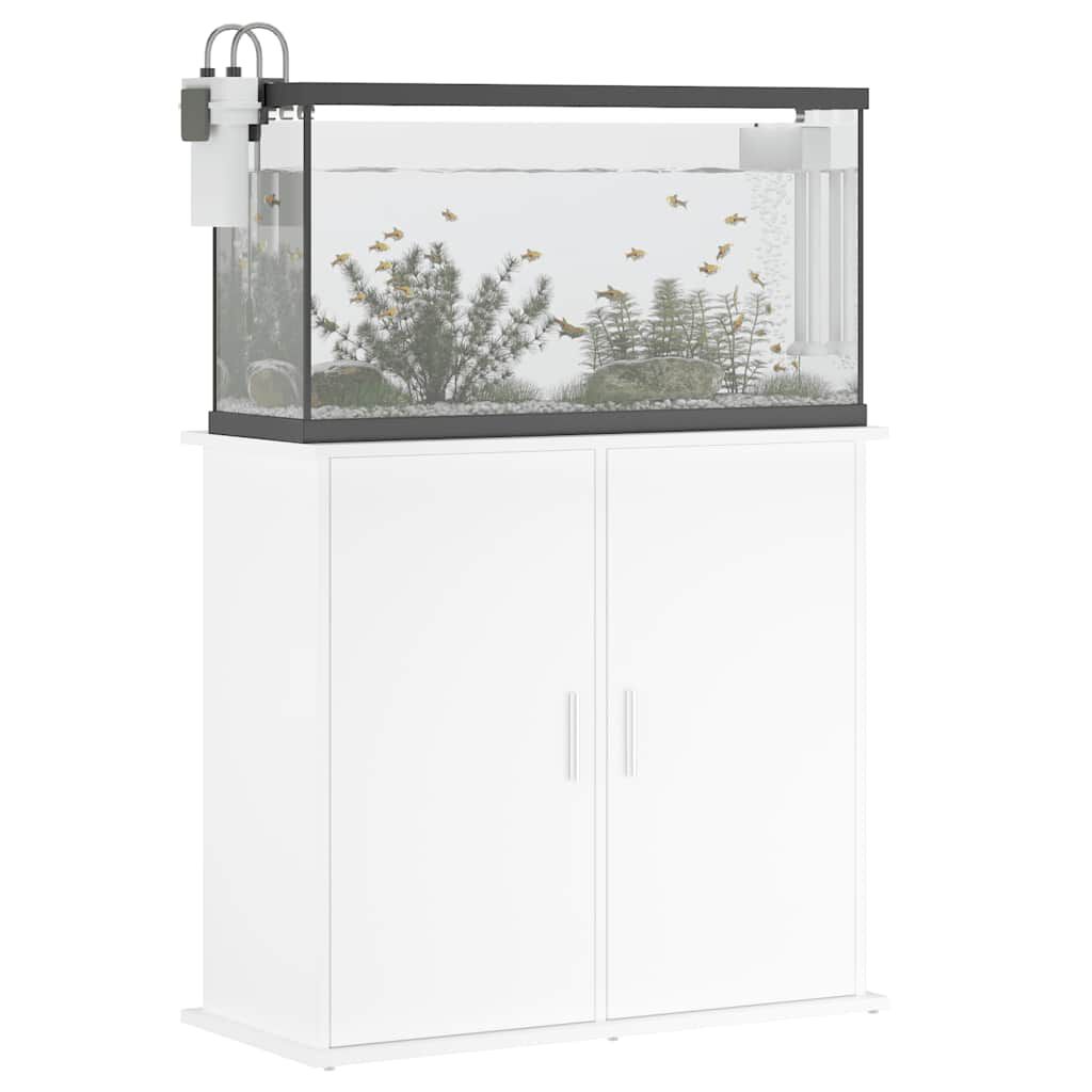 vidaXL 水槽スタンド ホワイト 81x36x73 cm エンジニアリングウッド