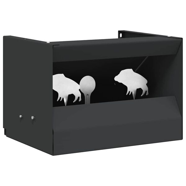 vidaXL マグネット式 ペレットキャッチャー 射撃用ターゲット 4+1 イノシシデザイン