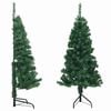 vidaXL コーナー用 人工クリスマスツリー　150 cm PVC