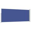 vidaXL 引き込み式サイドオーニング 120x300cm ブルー