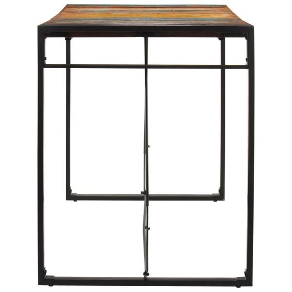 vidaXL バーテーブル 175x90x110 cm 無垢の再生材