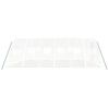 vidaXL スチールフレーム温室 ホワイト 24 m&sup2; 6x4x2 m
