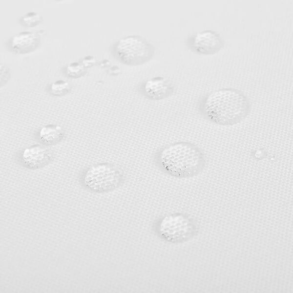 vidaXL テーブルクロス 5点 ホワイト 250x130 cm