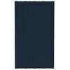 vidaXL ルーフパネル 12点 亜鉛メッキ鋼 アントラシート 80x45 cm