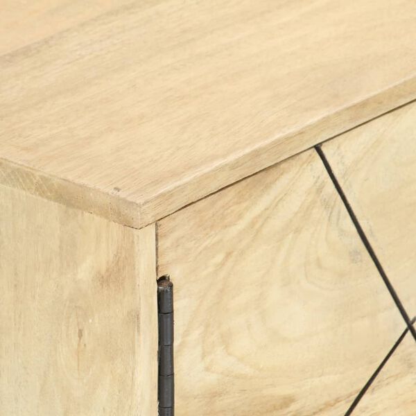 vidaXL TVキャビネット 140x30x40cm マンゴー無垢材