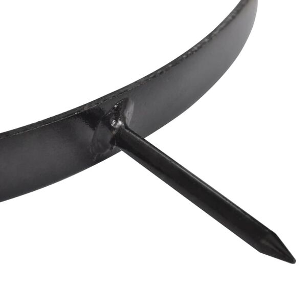 vidaXL 芝生用エアレータークランプ スパイク付き 5点 直径30cm