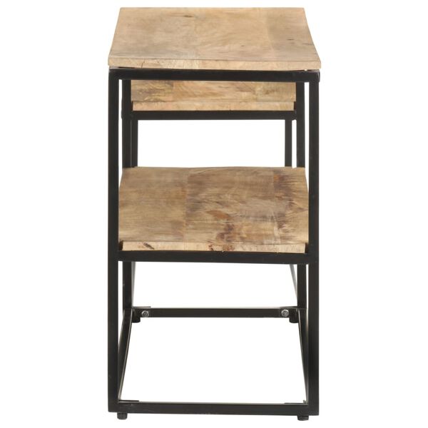 vidaXL TVキャビネット 180x30x50cm マンゴー無垢材 (粗目)